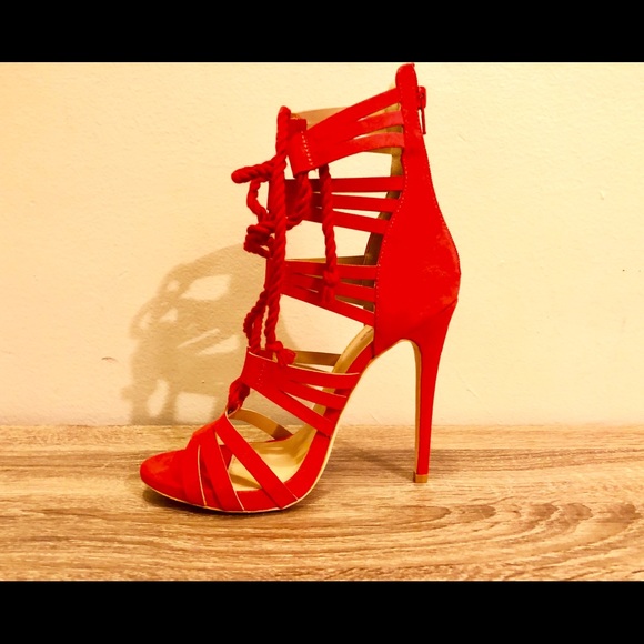 Red Statement Heels! - Picture 2 of 6